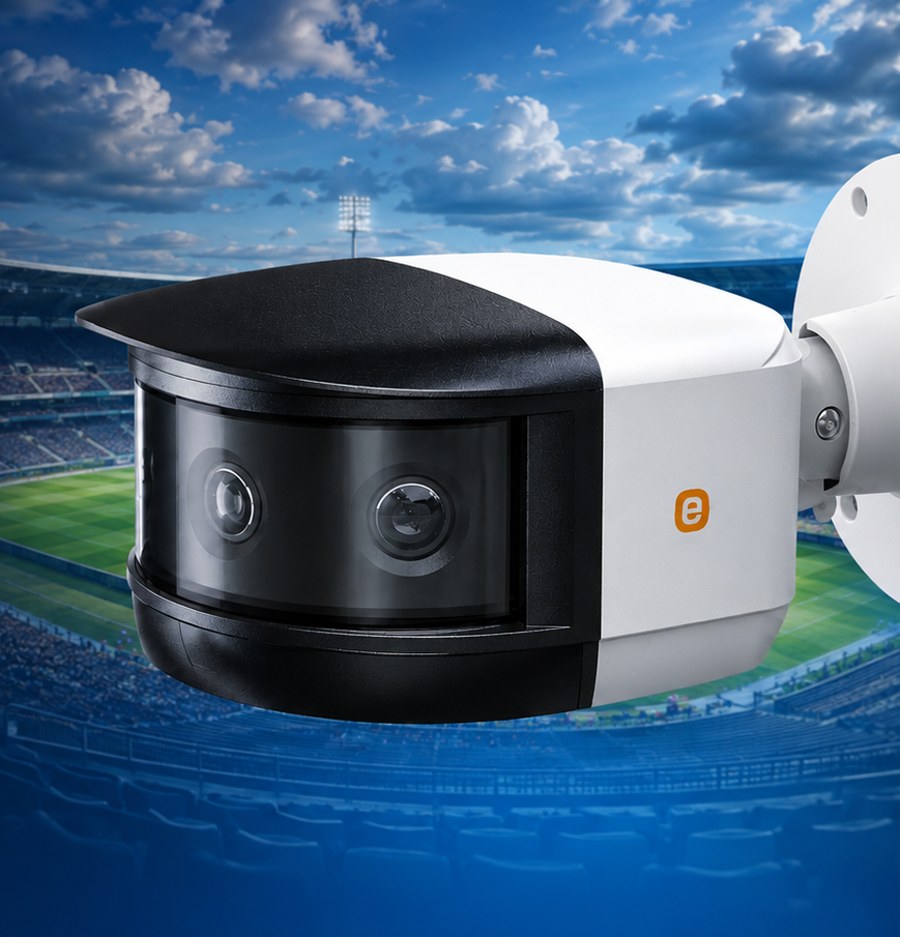 Epcom XB86-NN-GEN3 ePanoTech — IP Panorámica 8 MP · 180°